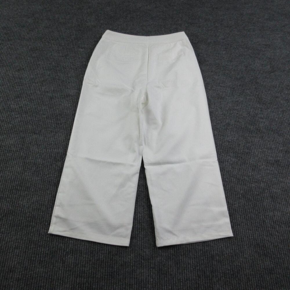 COMMENSE Pant Suit Womens S White Twill Tailored Slim 2-Piece Vest Pants NWT - Picture 13 of 16